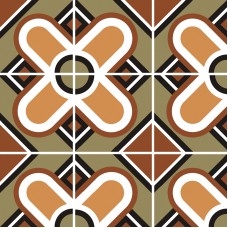 Керамогранит 27697 Bauhome Blume Warm 20х20