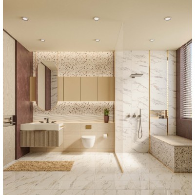 Плитка Мальта темно-бежевая 250х500