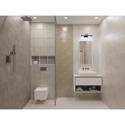 Плитка Cemento Geometria 8,5мм 31.5x63