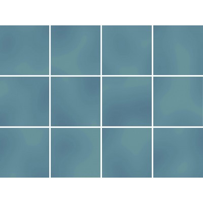 Плитка KM1010G0060N Бахия бирюзовый глянцевый 29,8х39,8 из 12 частей 9,8x9,8x0,7