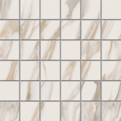 Мозаика Мозаика RM01 Miramare White неполированный (5х5) 30x30