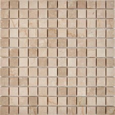 Мозаика PIX232 Cream marfil из мрамора полированная 23x23 305х305x6