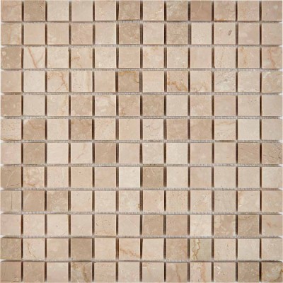 Мозаика PIX232 Cream marfil из мрамора полированная 23x23 305х305x6