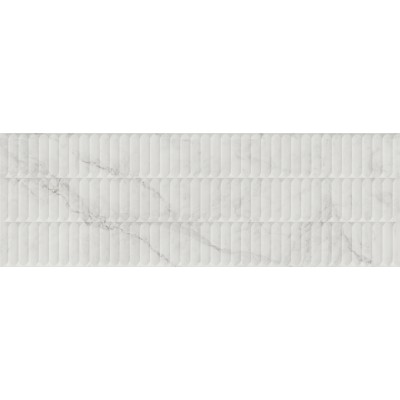 Плитка KM3090B0160R Тубкаль белый глянцевый структура обрезной 30x89,5x1,05