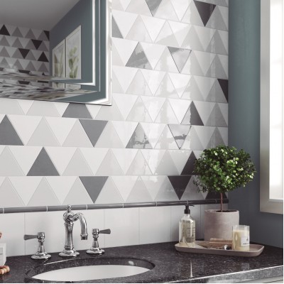 Плитка 21912 Hexagon Scale Light Grey 10,7x12,4