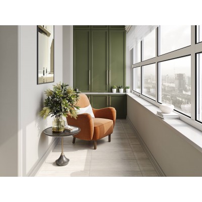 Керамогранит RF02 Riff Light Beige Структурированный Рект. 14,6x60x8