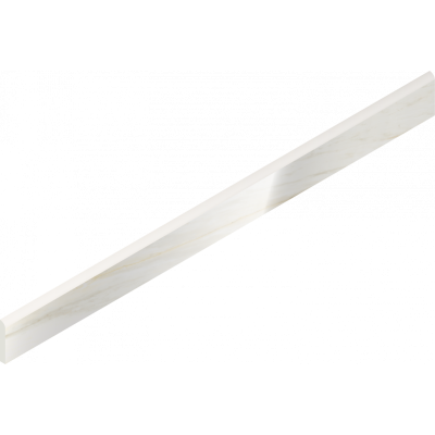 Керамогранит 610130007474 Stellaris Carrara Ivory Battiscopa Lux 7.2x80