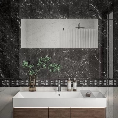 Плитка KM3090B0160R Тубкаль белый глянцевый структура обрезной 30x89,5x1,05