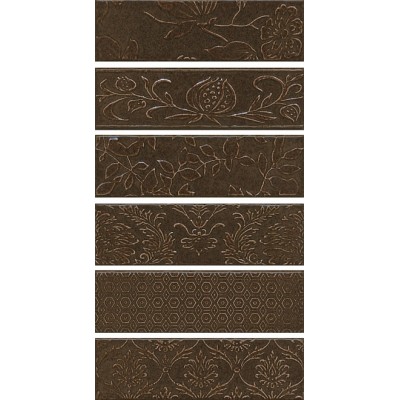 Плитка AD/D333/6x/2926 Кампьелло коричневый из 6 частей 51х28,5