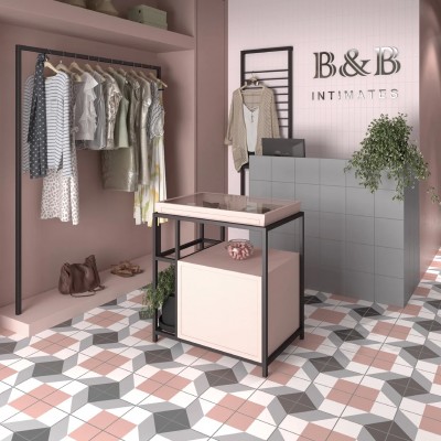 Керамогранит 27688 Bauhome Band Cold 20x20