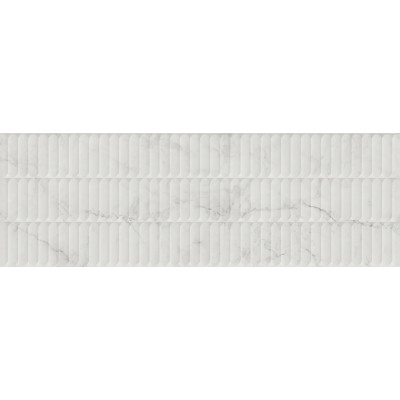 Плитка KM3090B0160R Тубкаль белый глянцевый структура обрезной 30x89,5x1,05