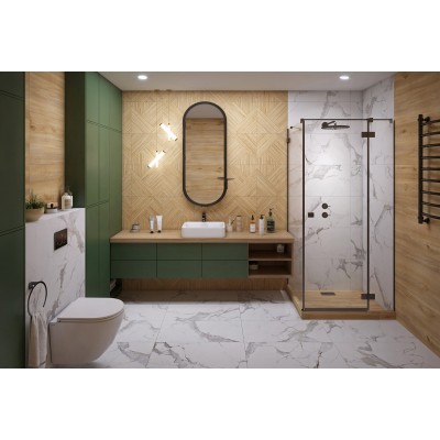 Керамогранит GT60606103PR Calacatta Imperial Белый 60x60