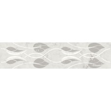 Плитка KMB3STA002BR Бордюр Тубкаль белый глянцевый обрезной 30x7,2x0,9