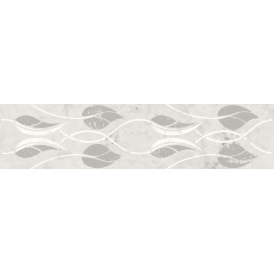 Плитка KMB3STA002BR Бордюр Тубкаль белый глянцевый обрезной 30x7,2x0,9