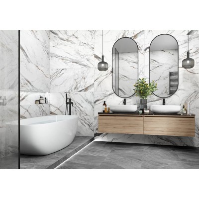 Керамогранит D60208M Carrara Cersei карвинг 600x600x9.5