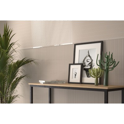 Плитка 28482 Costa Nova Praia Beige Pale Glossy 5x20