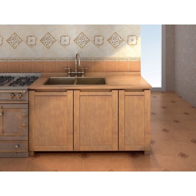 Плитка 145 Рыжий матовый карандаш 20*1.5