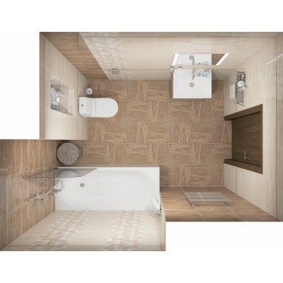 Плитка Platan бежевый 08-03-11-429 20х40