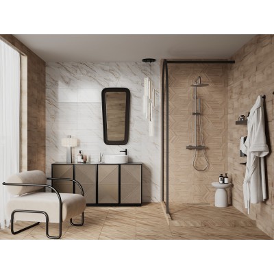 Плитка 010100001533 Ideal white 01 25х60