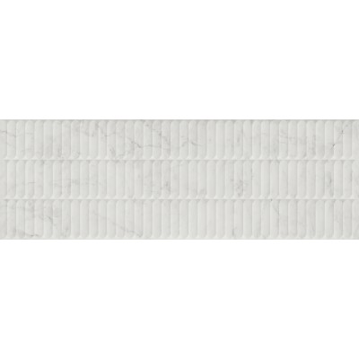 Плитка KM3090B0160R Тубкаль белый глянцевый структура обрезной 30x89,5x1,05