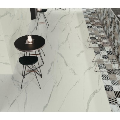 Керамогранит 610090002356 Empire Calacatta Black Listello 7,2x80