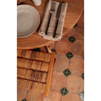 Керамогранит 41563 Fs Nonna Black Decor LT 45,2x45,2x0,95