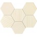 Мозаика Ms-Horizon hex ivory 28,9x22,1