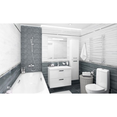 Мозаика MM60068 Zen Декор мозаичный чёрный 20х60