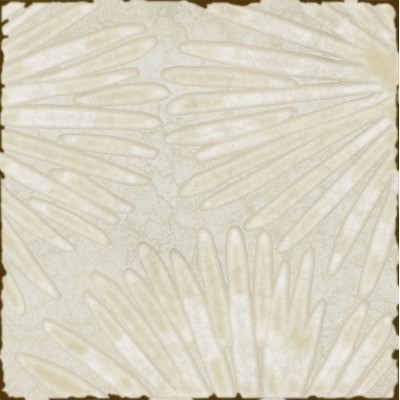 Плитка KMD2SFE004BN Декор Агдаль 4 бежевый светлый глянцевый структура 15x15x0,9