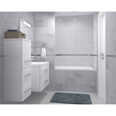 Плитка Декор Mizar Attimo тёмно-серый 17-05-07-1180-0 20х60