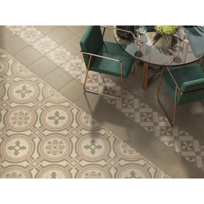 Плитка 5291 Кампионе бежевый светлый матовый 20x20x7.4