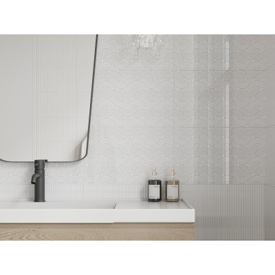 Плитка 010100001569 Спин белый низ 03 25x40