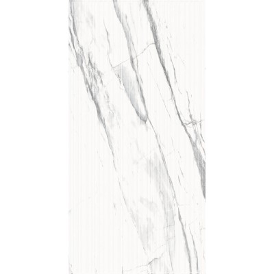 Керамогранит GT120603903MCR2 Lasa Белый карвинг 60x120
