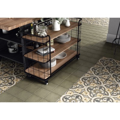 Керамогранит 24416 Art Nouveau Padua Black 20х20