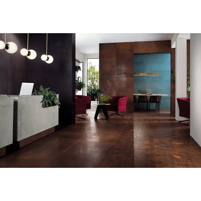 Мозаика A0UL Blaze Aluminium Mosaico Esagono Lapp 30x35