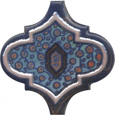 Плитка KMP3STA010M6X Панно Арабески Марокко 1 (из 6 частей 6,5x6,5) 10x25x6,9