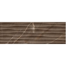 Плитка 1064-0164 Миланезе дизайн марроне волна 20х60