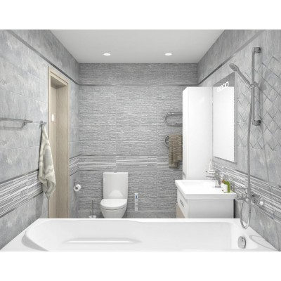 Плитка Декор Alcor Tresor белый 17-03-01-1187-0 20х60