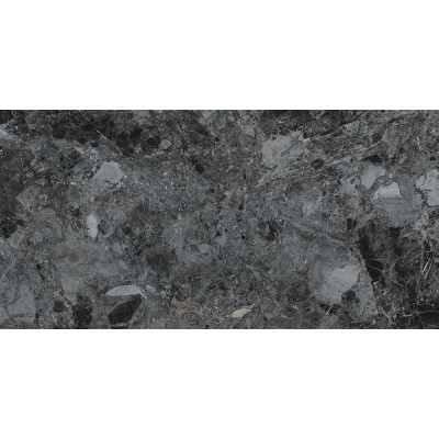 Керамогранит K948087LPR01VTER MarbleS Бреча Черный Лаппато R9 8мм 60x120