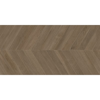 Керамогранит D120249M Walnut Chevron Dark матовый карвинг 600x1200x9.5