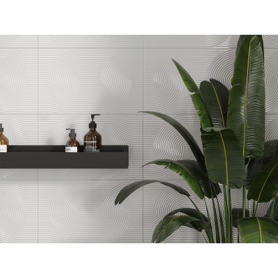 Плитка 010100001569 Спин белый низ 03 25x40