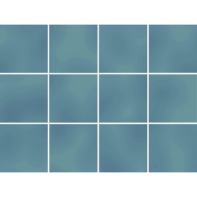 Плитка KM1010G0060N Бахия бирюзовый глянцевый 29,8х39,8 из 12 частей 9,8x9,8x0,7