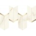 Мозаика AF8W Marvel Calacatta Apuano Mosaico Chevron Lappato 19,2x46,3