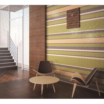 Мозаика KM3030M0071N Темари красный матовый 29,8x29,8x0,35