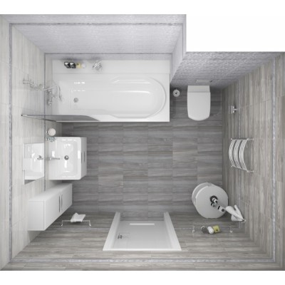 Плитка Bona Бордюр тёмно-бежевый 66-03-11-1344 6,2х40