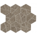 Мозаика A7CX Boost Stone Taupe Mosaico Hex 25x28,5