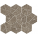 Мозаика A7CX Boost Stone Taupe Mosaico Hex 25x28,5