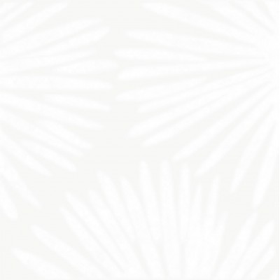 Плитка KMD2SFE001BN Декор Агдаль 4 белый матовый структура 15x15x0,9