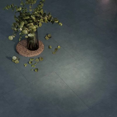 Керамогранит DD070300R6 Про Чементо синий матовый обрезной 119,5x320x0,6