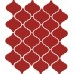 Плитка 65013 Авейру мозаичный красный глянцевый 26х30